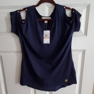 Dark navy NWT Michael Kors shirt